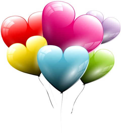 Heart Balloon Png Free Download HD