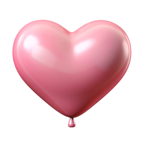 Heart Balloons Png transparent background free Clipart