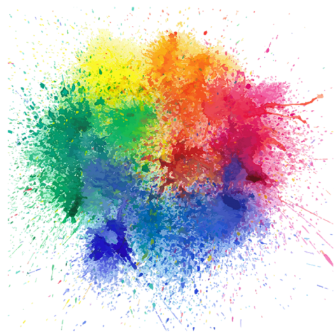 Holi Color Splash Smoke Bomb HD PNG