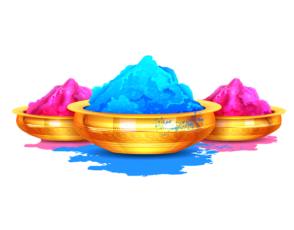 Holi Colorful PNG Images Transparent Download