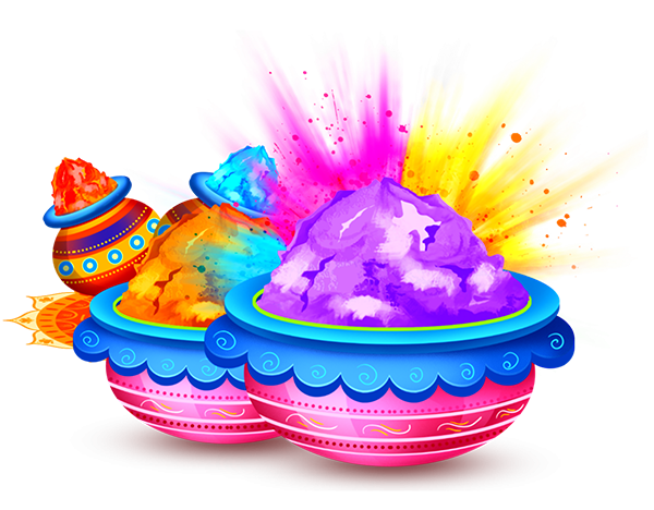Holi Colorful PNG Images Transparent Download New