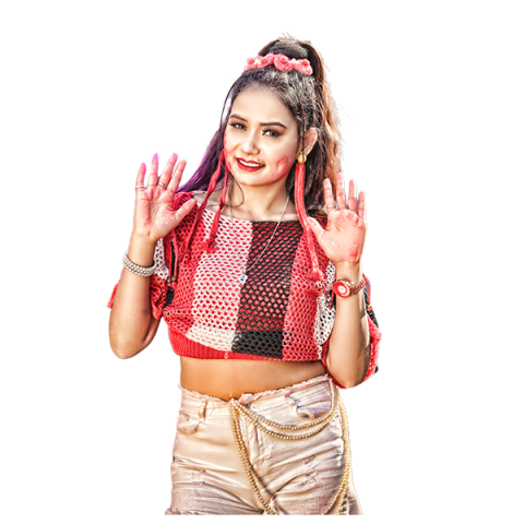 Holi Photo Editing Girls PNG Images Download HD
