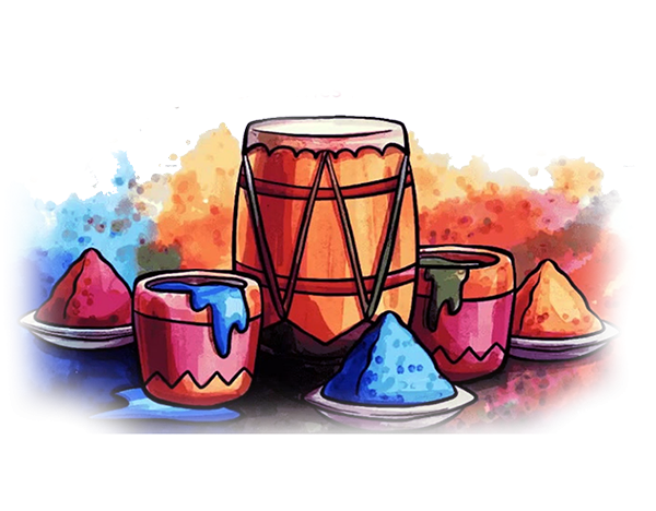 Holi Photo editing PNG Image Download Free