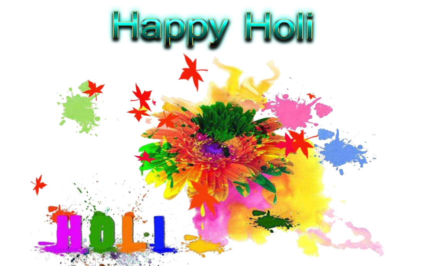 Holi PNG A Joyful and Colorful Festival