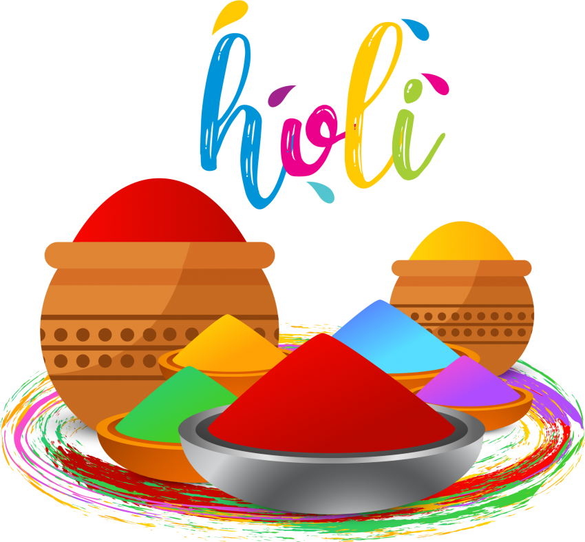 Holi PNG popular ancient Hindu festival