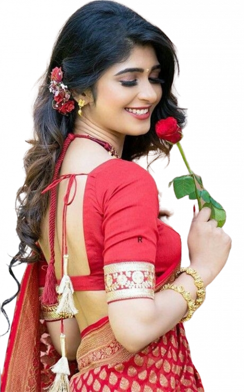 Hot Girl PNG Image For Valentine Day Editing