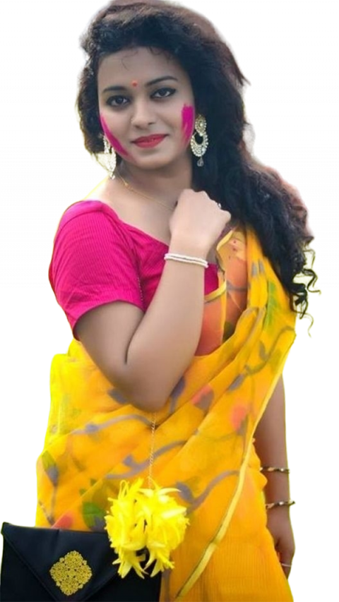 Hot Girls PNG Image For Happy Holi Editing Full HD