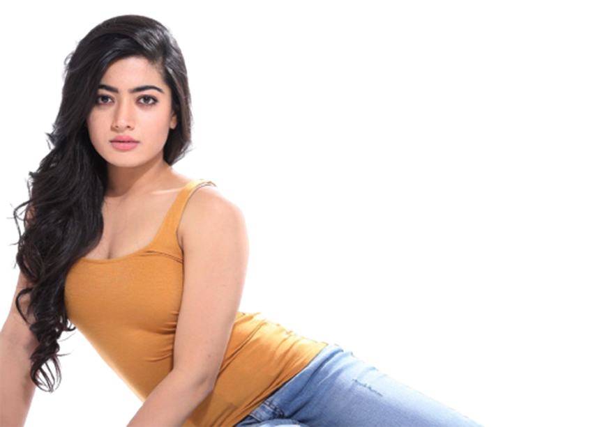 Hot Rashmika Mandanna PNG image