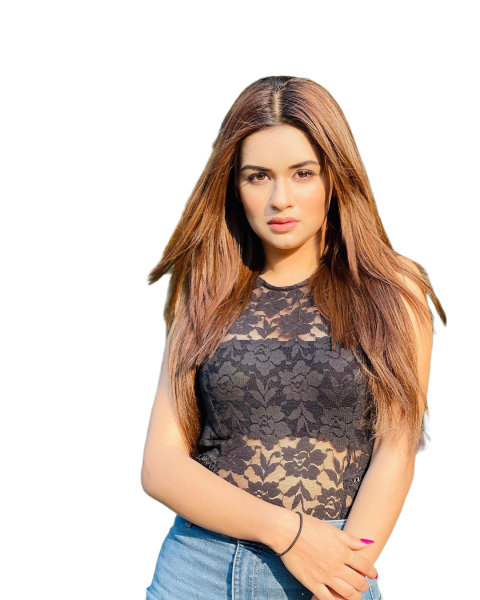 Indain Tiktok Model Avneet Kaur Girl PNG