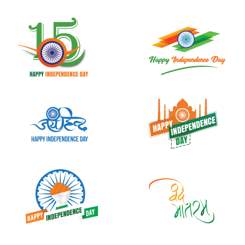 Independence Day badge Png Collection HD