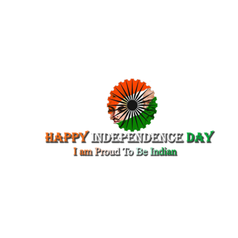 Independence day i am proud to be indian text png