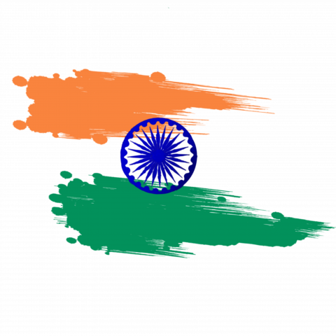 India Flag Tiranga PNG Transparent HD