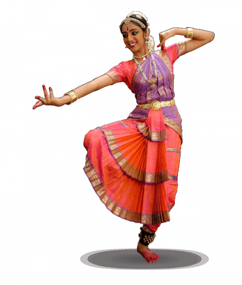 Indian Classical Dance Girl Png Download