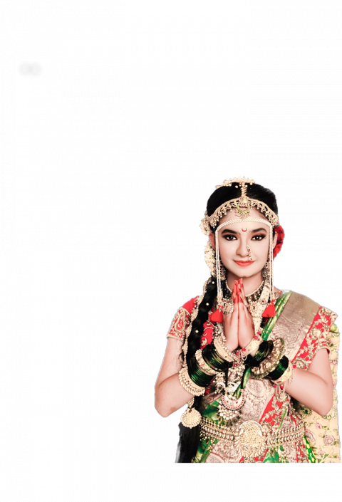 Indian Girl Anushka Sen Png HD For Photoshop Editing