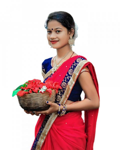Indian Girl Png HD For PicsArt CB Editing With Saree