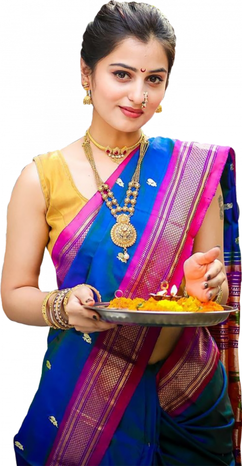 Indian Girl Png Saree HD For Photoshop Editing