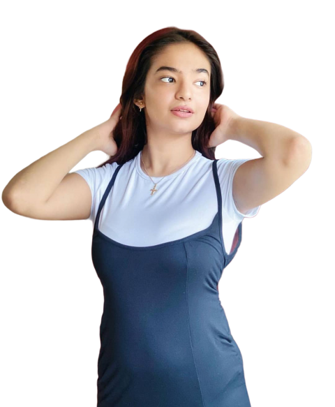 Indian Model Anushka Sen Quite Girl Png Hd