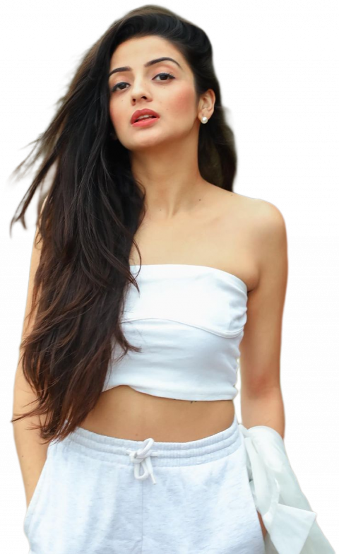 Indian Model Girl PNG Without Background HD