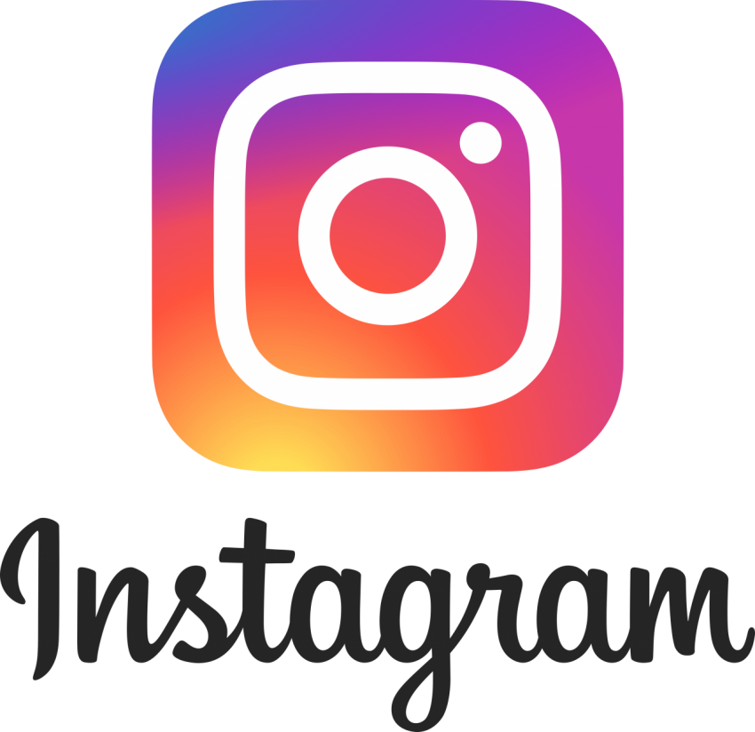 Instagram Logo PNG With Text Full HD