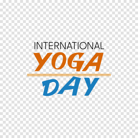 International Yoga Day Free Text Images PNG