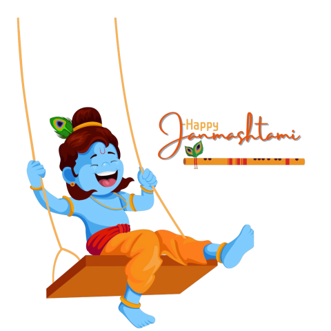 Krishna janmashtami HD Png transparent