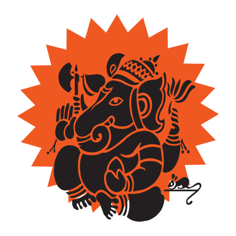 Lord Ganesh Chaturthi PNG Image for hindu festival Celebrations