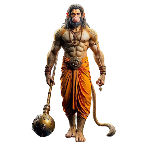 Lord Hanuman png hd 4k transparent Background clipart Images