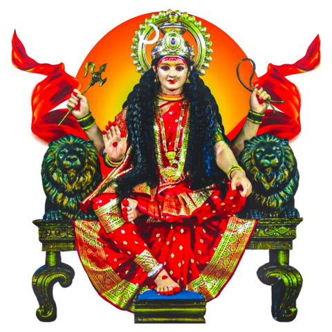 Maa Durga Png Transparent Background Vector