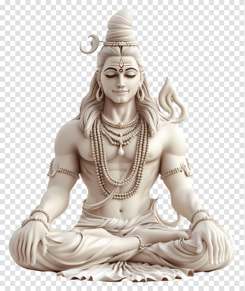 Maha Shivaratri Lord Shiva Statue Clipart Hd Png Free