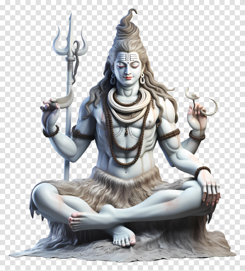 Maha Shivaratri Lord Shiva Statue For Editing Png