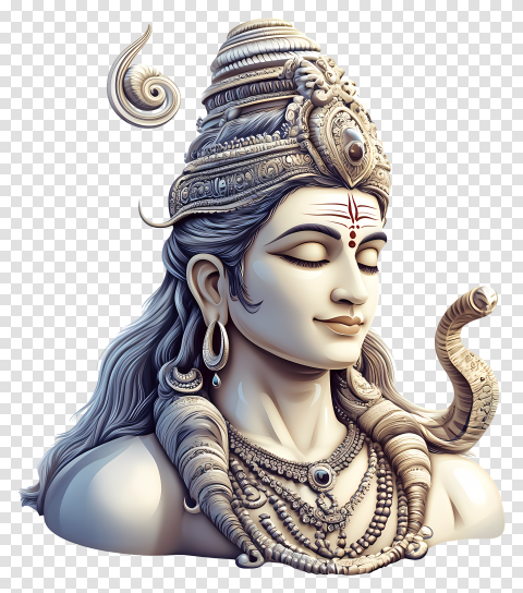 Maha Shivaratri Png For Holiday Lord Shiva Statue Clipart