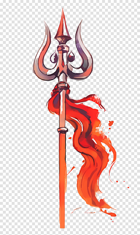 Maha Shivratri Lord Shiva Trishul Png Clipart Free For Editing