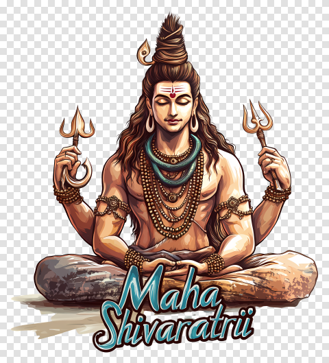 Maha Shivratri Mahadev Png For Editing Stock