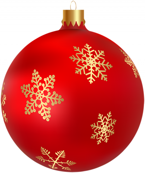Merry Christmas Baubles PNG Images Full HD