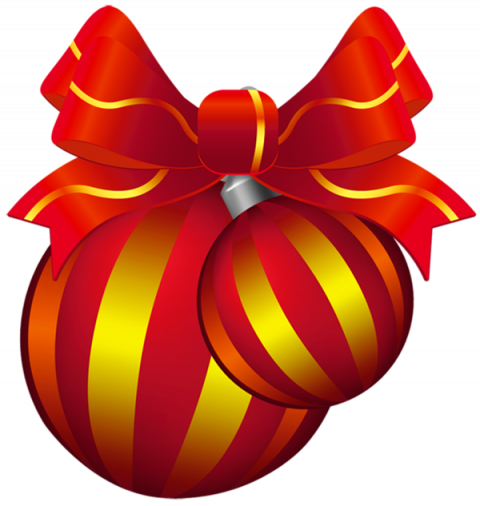 Merry Christmas Baubles PNG Images Full HD Free