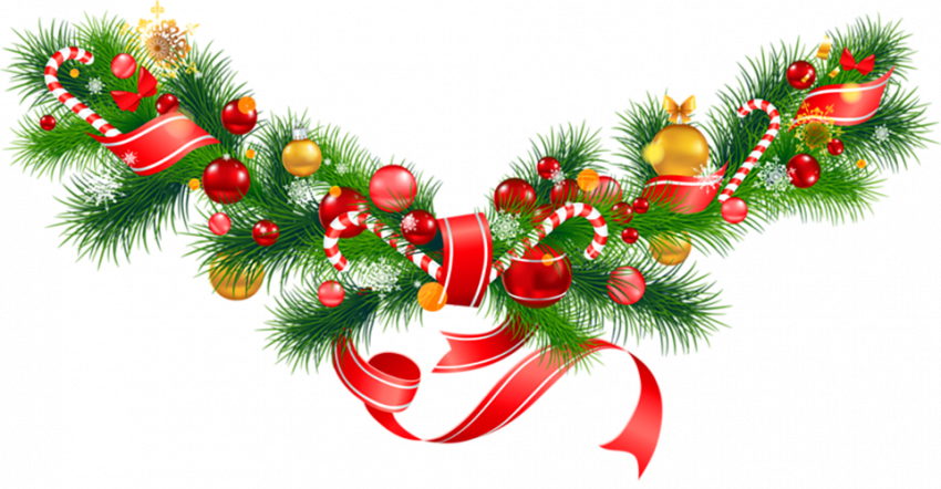 Merry Christmas Decoration PNG HD Transparent Background