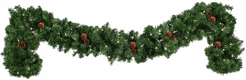Merry Christmas Garland PNG Free Download