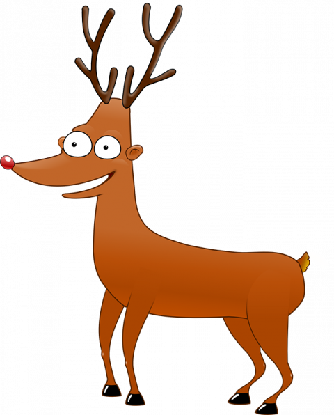 Merry Christmas Reindeer Png Images HD