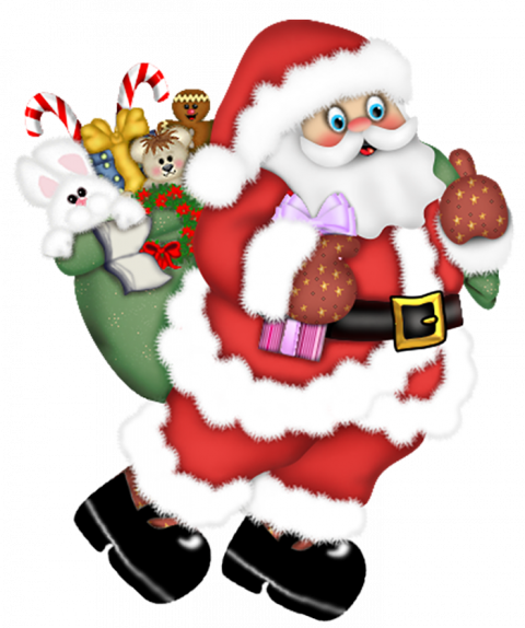 Merry Christmas Santa Clus Png Download HD