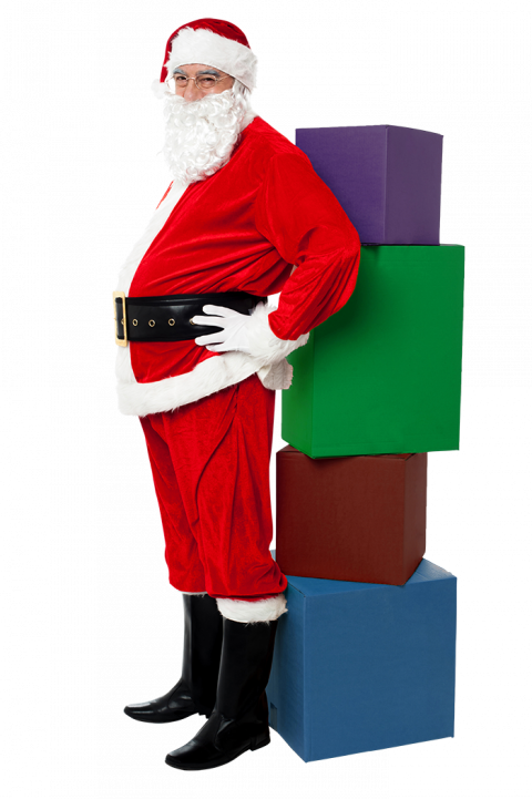 Merry Christmas Santa Clus Png Download HD