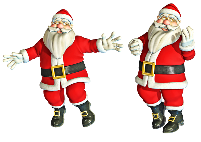 Merry Christmas Santa Clus Png Download HD