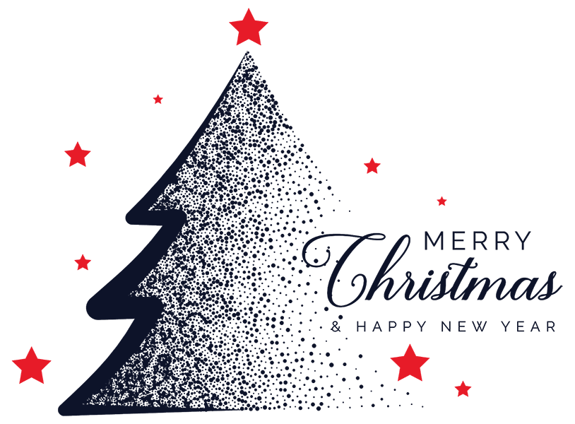 Merry Christmas Text Design PNG Clipart