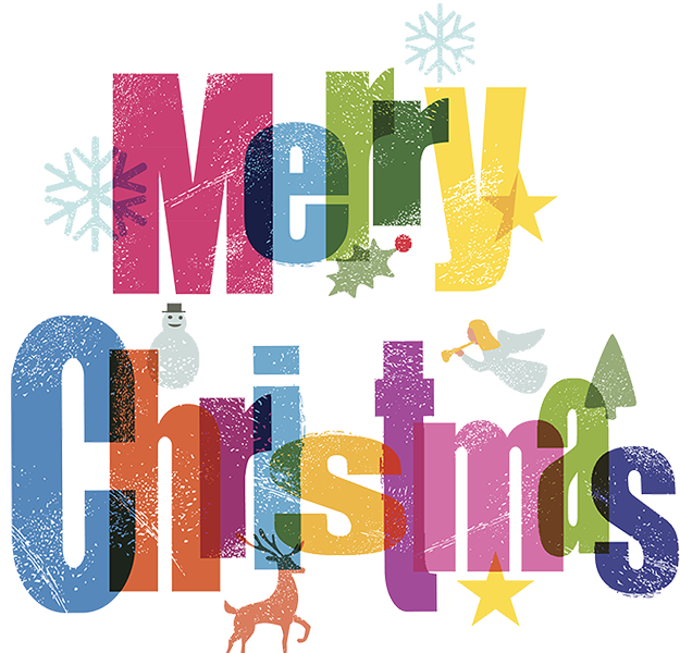 Merry Christmas Text PNG Free Download