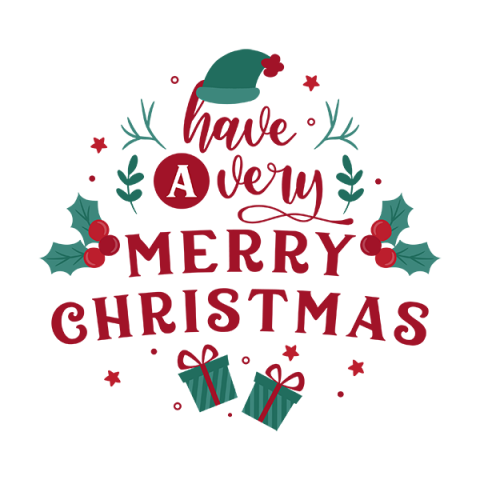 Merry Christmas Text Png free Download NEw