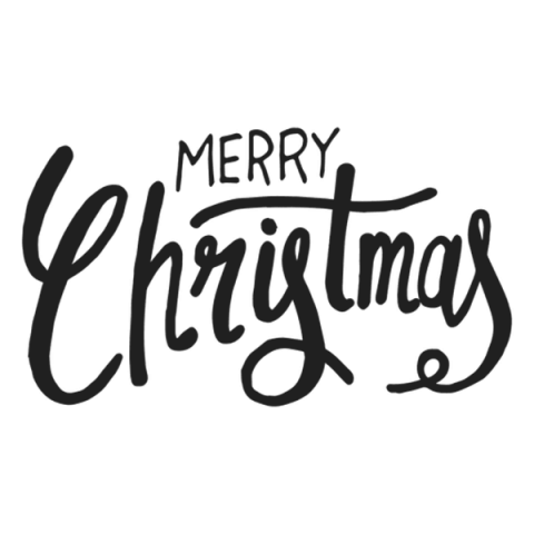 Merry Christmas Text PNG Image HD Download