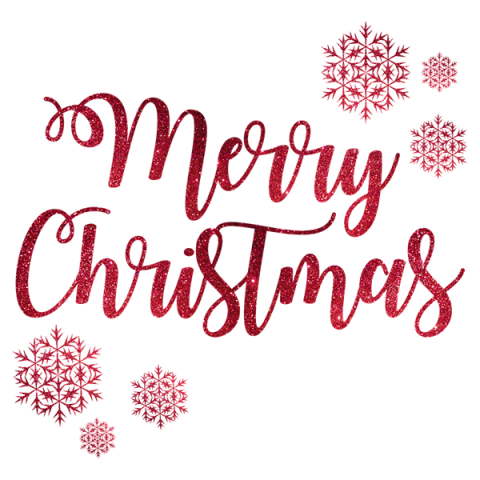 Merry Christmas Text PNG Image HD Download