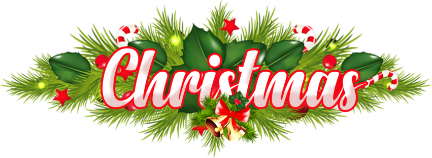 Merry Christmas Text Png Transparent Download