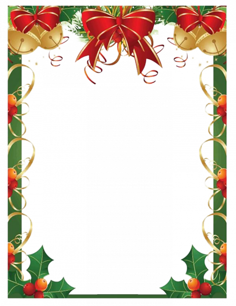 Merry Christmas Tree Clipart PNG Full HD