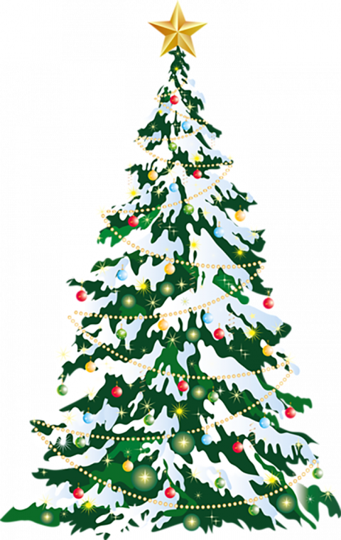 Merry Christmas Tree Png Images Free Download HD