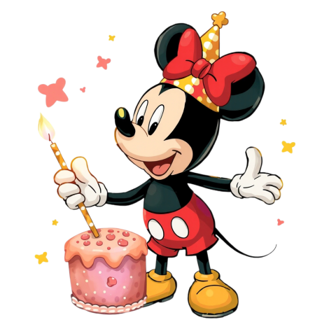 Mickey Mouse Png birthday for free